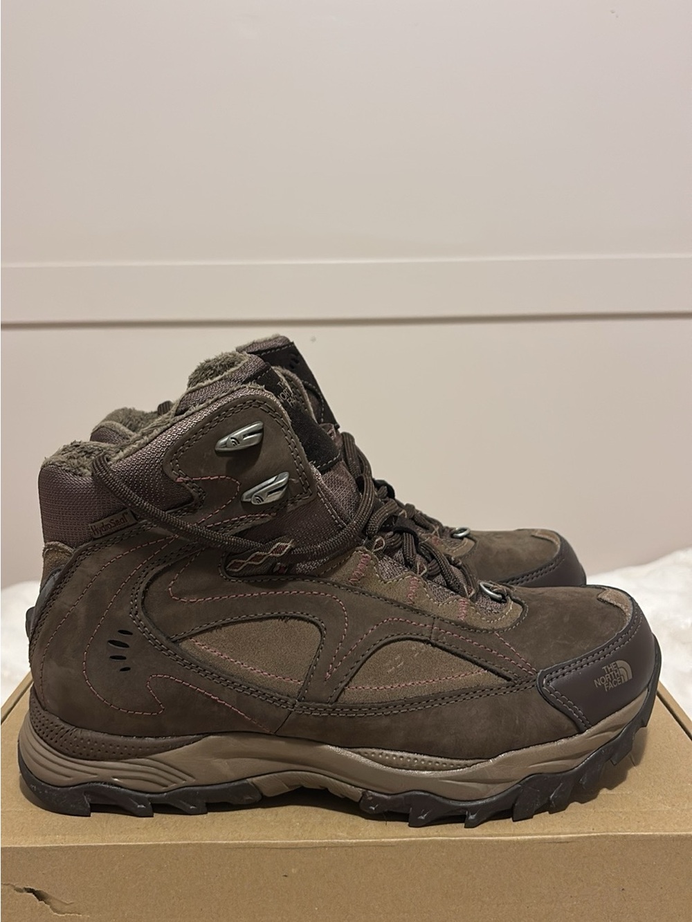 The North Face Dark Brown Trail Hiking Boots